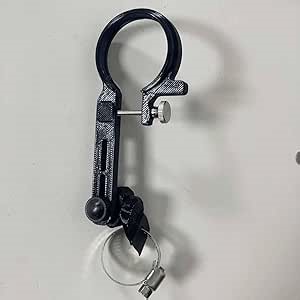 UUMAO Motorcycle Cruise Control Throttle – Magnetic Throttle Lock Linked to Brake, Instant Release, Adjustable Cruise Position, Durable Nylon Construction, Exclusive Patent Design (Black)