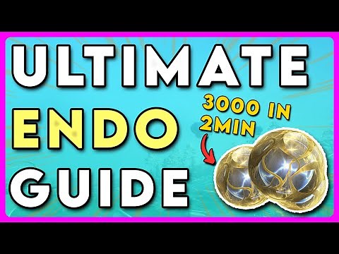 Warframe The ULTIMATE Endo Farming Guide 2025!