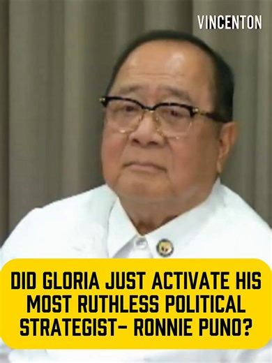 Gloria Macapagal Arroyo at ang Pagbabalik ni Ronnie Puno