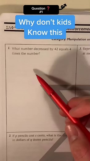 2.2M views · 10K reactions | Creating and Solving Equations ...