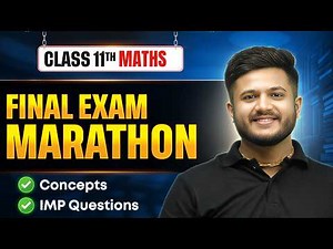 Class 11 Maths MARATHON 2026 | Complete Maths Revision | One Shot by Deepak Sir