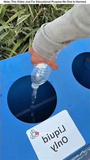 Funny mistakes made while disposing of garbage according to the rules — Recycling Story #shorts