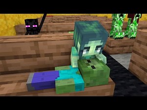 ALL CUTE BABY MONSTERS LIFE 2 - Funny Minecraft Animation