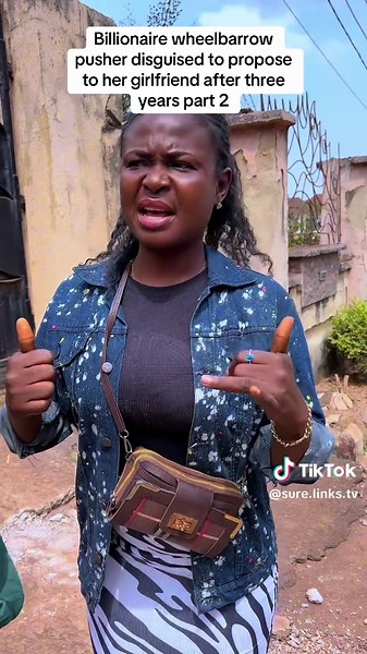 Billionaire Wheelbarrow Pusher Proposes in Disguise