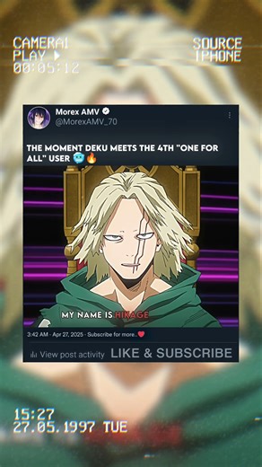 Deku meets the 4rt one for all user 🥶🔥 #myheroacademia #mha #mhaedit #anime #animeedit #shorts