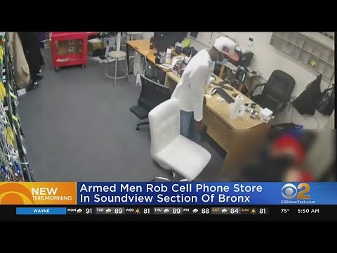 Armed Robbery Caught On Camera