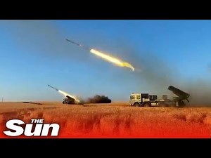 Ukrainian forces launch Czech 'Vampire' rockets at Russian targets