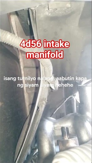 4d56 intake manifold #automobile #mechanic #carpart