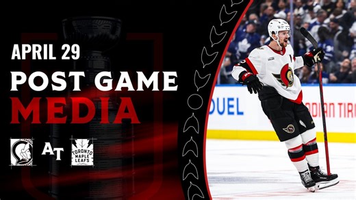 Thomas Chabot Postgame Media vs TOR