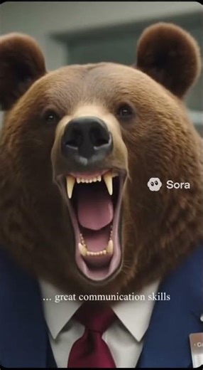 Grizzly Bear at a Job Interview