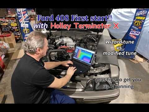 408 Foxbody first start with Terminator X