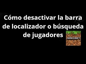 How to disable the player locator bar in Minecraft Bedrock and Java - Guide