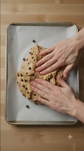 Cookie Dough Bark You Can't Stop Eating 🍪 #shorts #dessert