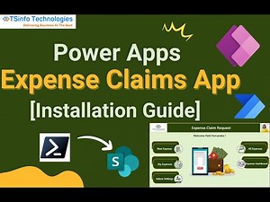 Download Expense Claims Power Apps App | Power Apps Canvas App Example Download | Expense Claim App