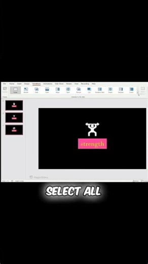 Text on Curved Path Animation in PowerPoint #Shorts