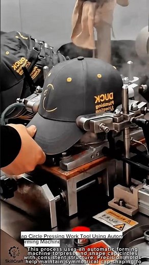 Cap Circle Pressing Work Tool Using Automatic Forming Machine #worktool