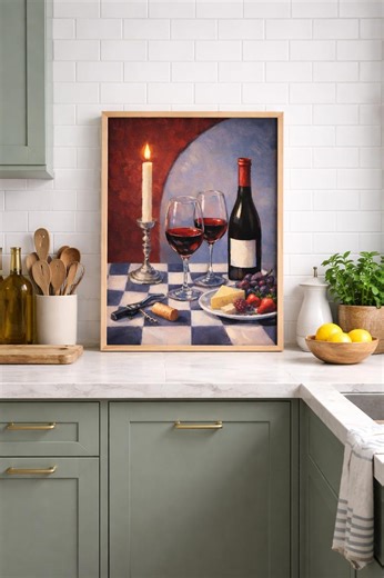 Wine Wall Art Printable, Red Wine Kitchen Dining Room Decor - Etsy Australia