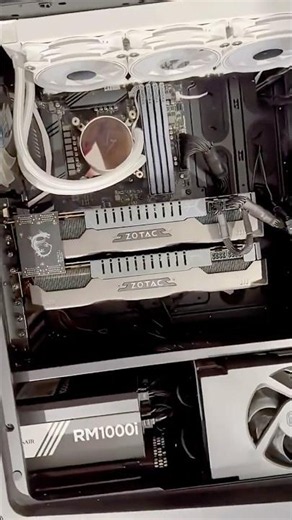 MSI 2-WAY SLI HB Bridge M Connector | Ultimate ZOTAC Dual GPU Gaming PC 🐉🐲