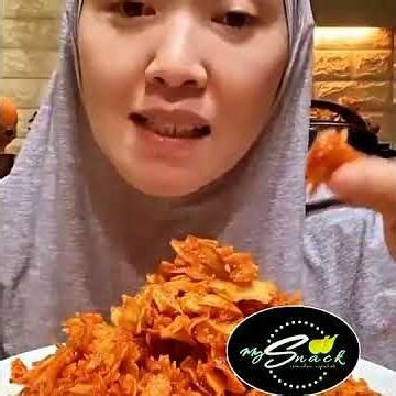 KERIPIK SINGKONG PEDAS DAUN JERUK siPeDe 1KG