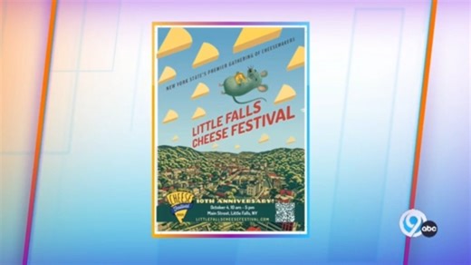 10th annual Little Falls Cheese Festival returns as biggest cheese festival in the northeast