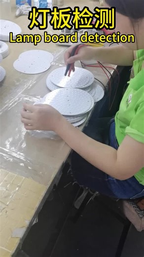 Panel light inspection#skd #oem #panellight #rgb #factory