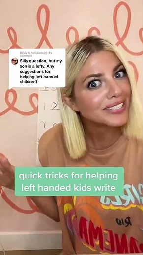 left handed writing tricks