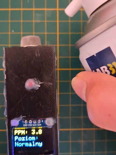 Czujnik gazu na arduino Nano😷 #diy #elektronika #arduino #polska #dc