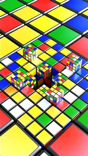 Endless Cube Loop Hypnotic & Satisfying 💯💯💯