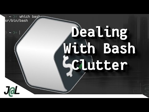 Organize Your Linux Setup: Move Bash Files Out of Your Home Directory