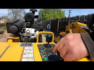 Vermeer SC382 Stump Grinder Nice Machine One Year Anniversary Stump Removal Hutchinson Kansas