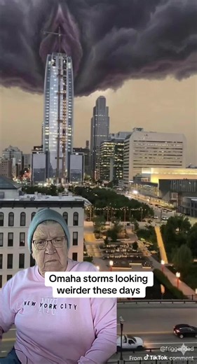Omadih standing proud in our downtown even during storms #omadih #omaha #downtown #summerstorm #wraith
