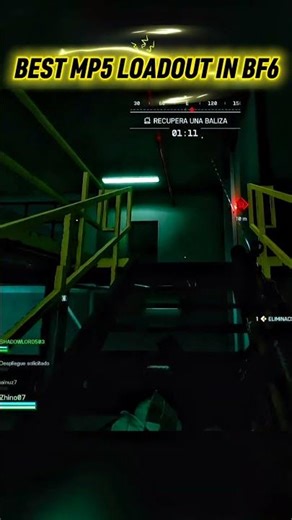 MP5 Best LOADOUT BF6! #battlefield #gameplay #shorts #shortvideo #gaming #bf6