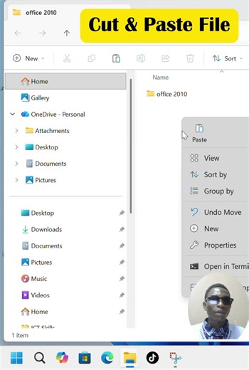 Move Files in 1 SECOND! 😲 Cut & Paste Trick Every Beginner Must Know