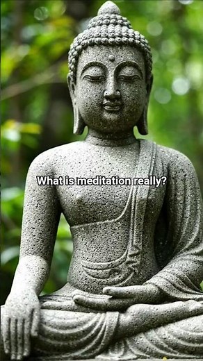 What is 'meditation' really? 🧘🏼☀️⭐