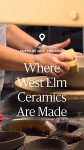 10K views · 262 reactions | Portugal’s rich ceramics tradition dates back centuries and is one of the reasons we manufacture some of our favorite tableware collections in the country. We took a trip to Porto de Mós in southern Portugal to visit the family-founded factory that produces our Kanto, Reactive, Oyku, and Suvi collections. Take a look behind the curtain at how these beautiful objects are formed, hand-finished, and sent out into the world. | West Elm | Facebook
