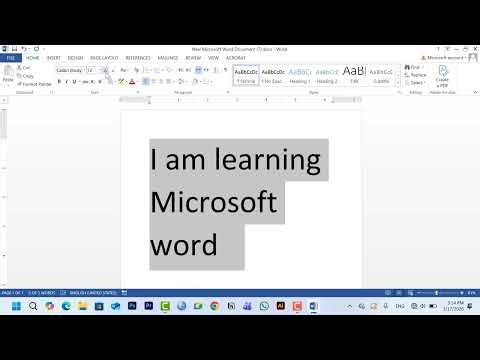 Barashada Microsoft Word | Casharka 1aad – Introduction (Af-Soomaali)