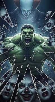 Hulk vs Pennywise | Rage vs Fear – Who Truly Wins This Cosmic Battle?