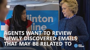 Hillary Clinton's senior aide Huma Abedin had not yet publicly released the contents of newly discovered emails in her possession. | Detroit Free Press