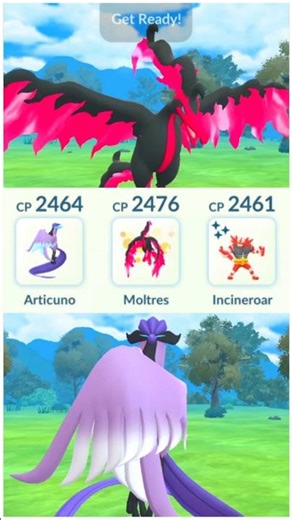 Galarian Birds 🪽 in Ultra League GBL PvP 🌈 #pokemongo #pokemon #gbl