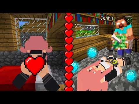 I Saved Jenny and Gave Her Diamonds and She Wanted to Do *That* in Minecraft