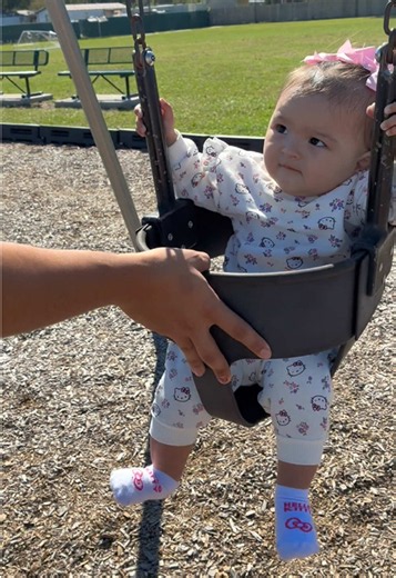 First time in the swing🥹#fyp | man on swing