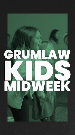 PARENTS! If your kids are not attending Grumlaw Kids Midweek - they are missing out! Midweek happens EVERY WEDNESDAY in both Hartland and Grand Blanc. This is a chance for our 3rd-5th graders to not only get to know other kids their age, but dive deeper into their Bibles and discover what it means to have a relationship with Jesus! Head over to grumlaw.com/discover for all those details! | Grumlaw Church