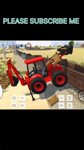 Drive JCB Uploading Stone From Train #indiangame #tractor