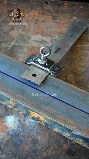 This DIY Marking Gauge Makes Perfect Lines Every Time #reels #instagramreels #adjustable #scriber #gauge #ruler #tool #metalworking #welding #handtool #fabrication #lifehacks | IronCraft Lab