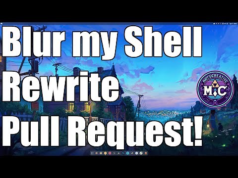 Blur My Shell Extension Got an Rewrite | Arch Linux | Gnome 46 |