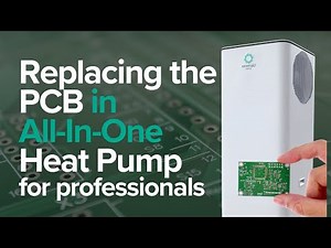 Replacing the PCB in the Emerald All-In-One Heat Pump for professionals