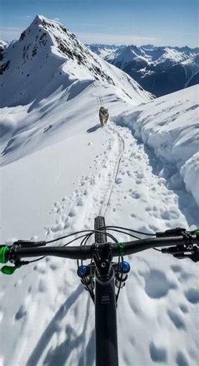 NO WAY😱 Incredible snow leopard sighting in the wild #viral #animals #snowleopard