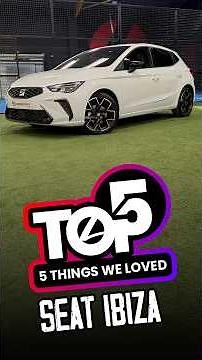 SEAT Ibiza FR Sport | 5 Features That Really Stand Out 🚗 #Top5Things