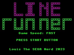 Line Runner SEGA Master System by Louis The SEGA Nerd