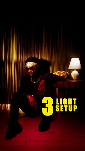 Lighting this cinematic scene with just 3 lights! #lighting #setup #tutorial | amaran | Facebook